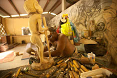 Nouvelle Calédonie, sculpteurs kanaks - 11