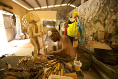Nouvelle Calédonie, sculpteurs kanaks - 14
