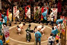 Japon - Sumo, Rendez-vous à Kokugikan