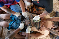 Samoa - Renouveau du tatouage traditionnel
